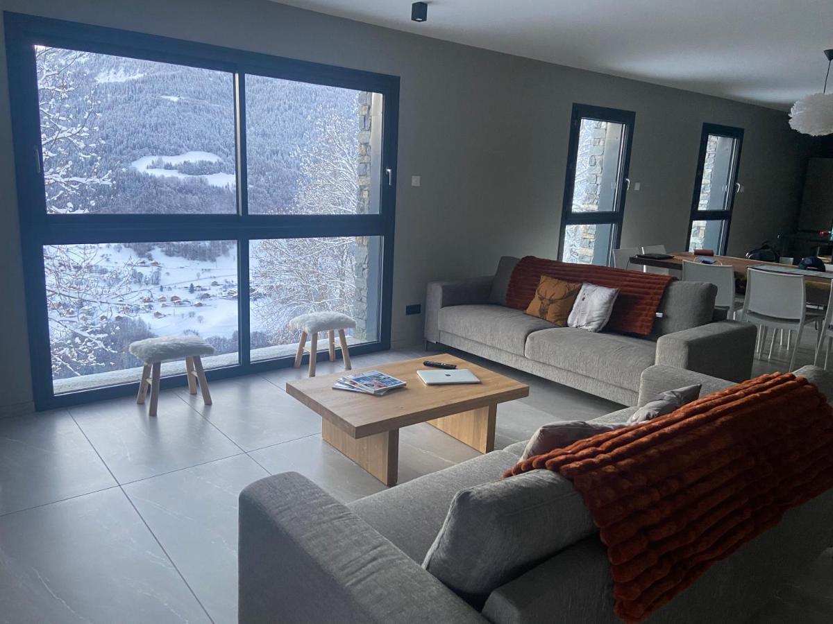Chalet Confidentiel Valmorel - Chalet De Haut De Gamme 4 Etoiles 12 Personnes Doucy Exteriör bild
